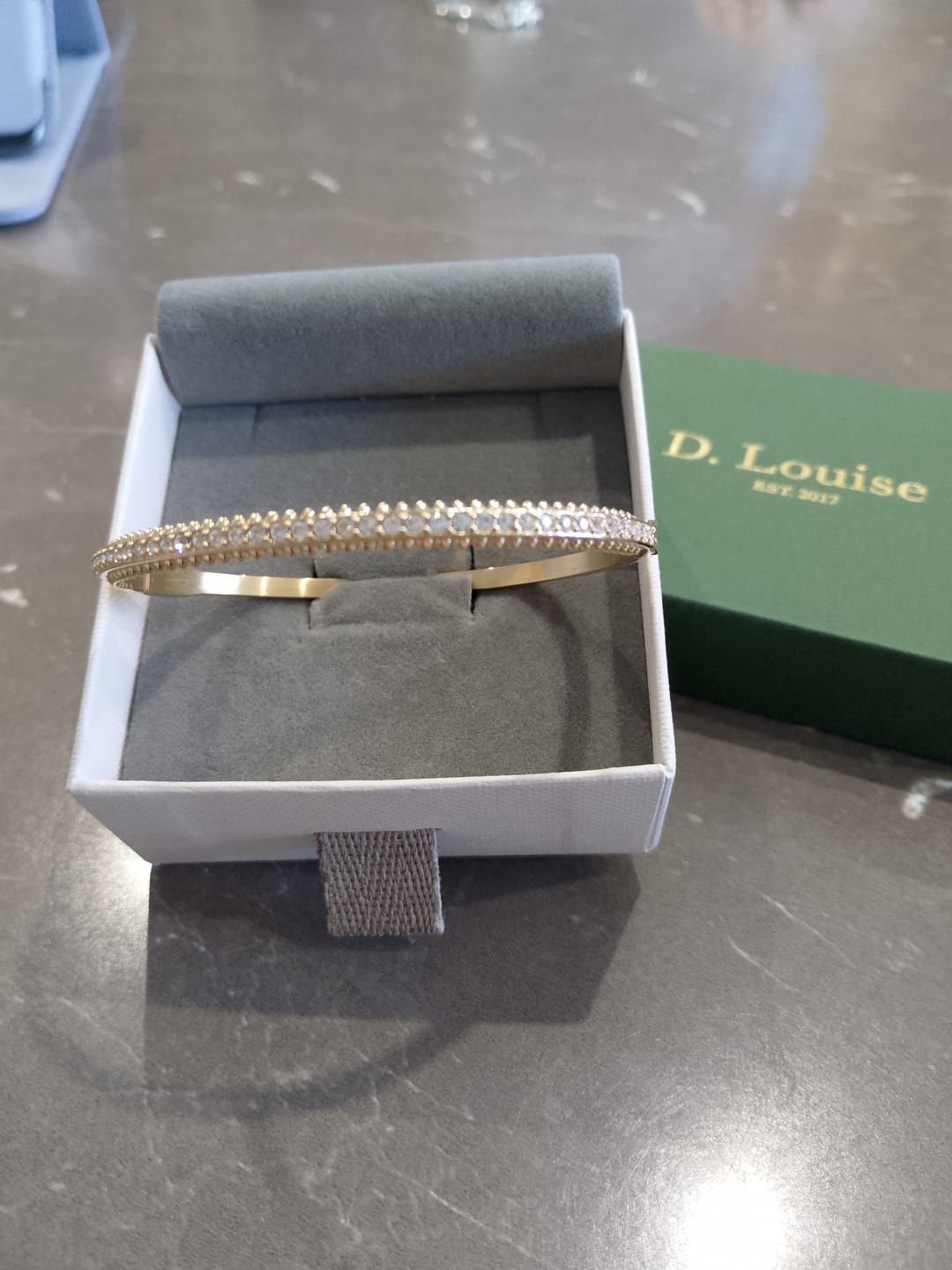 Customer photo review of Crested Bangle