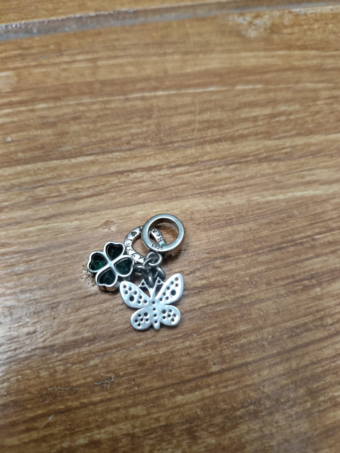 Customer photo review of Charm Corazón, Cruz & Virgen María