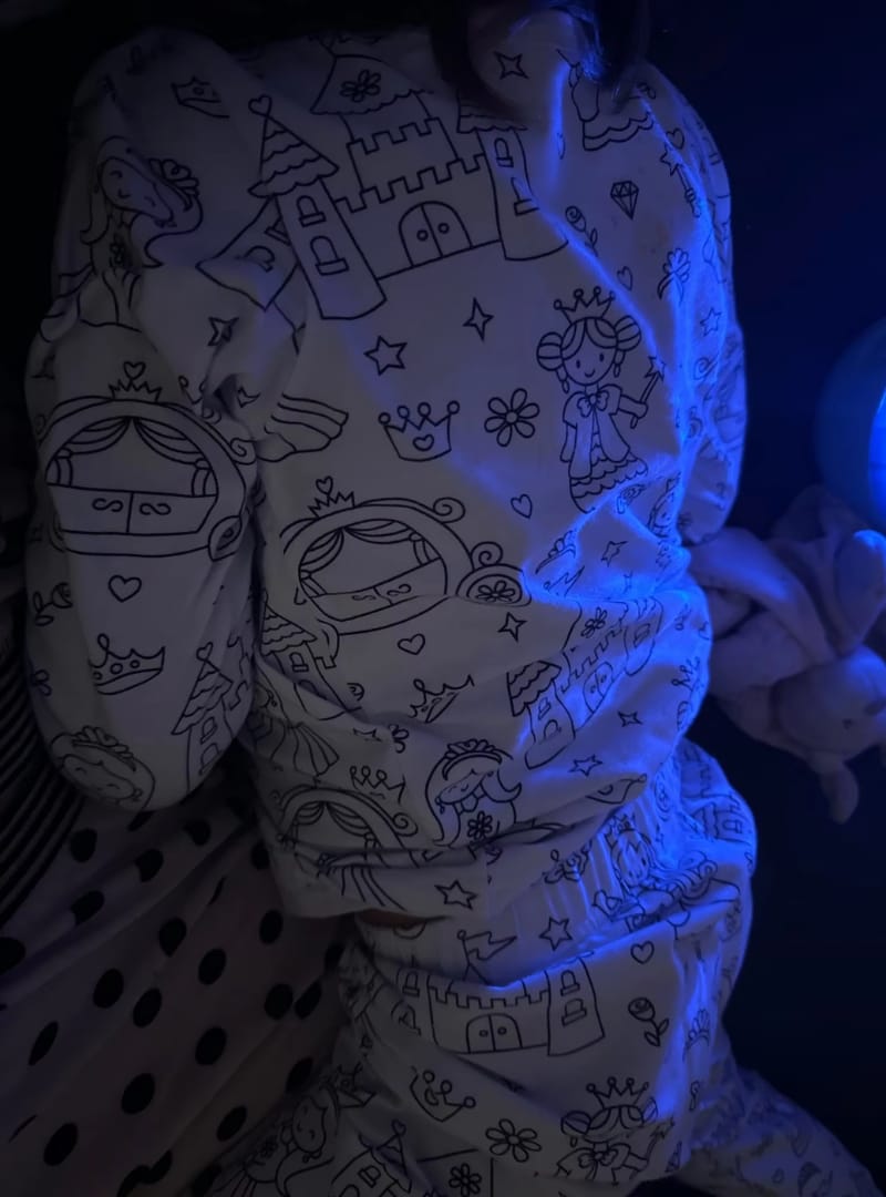 Customer photo review of Kreativer Kinderpyjama – DreamArt