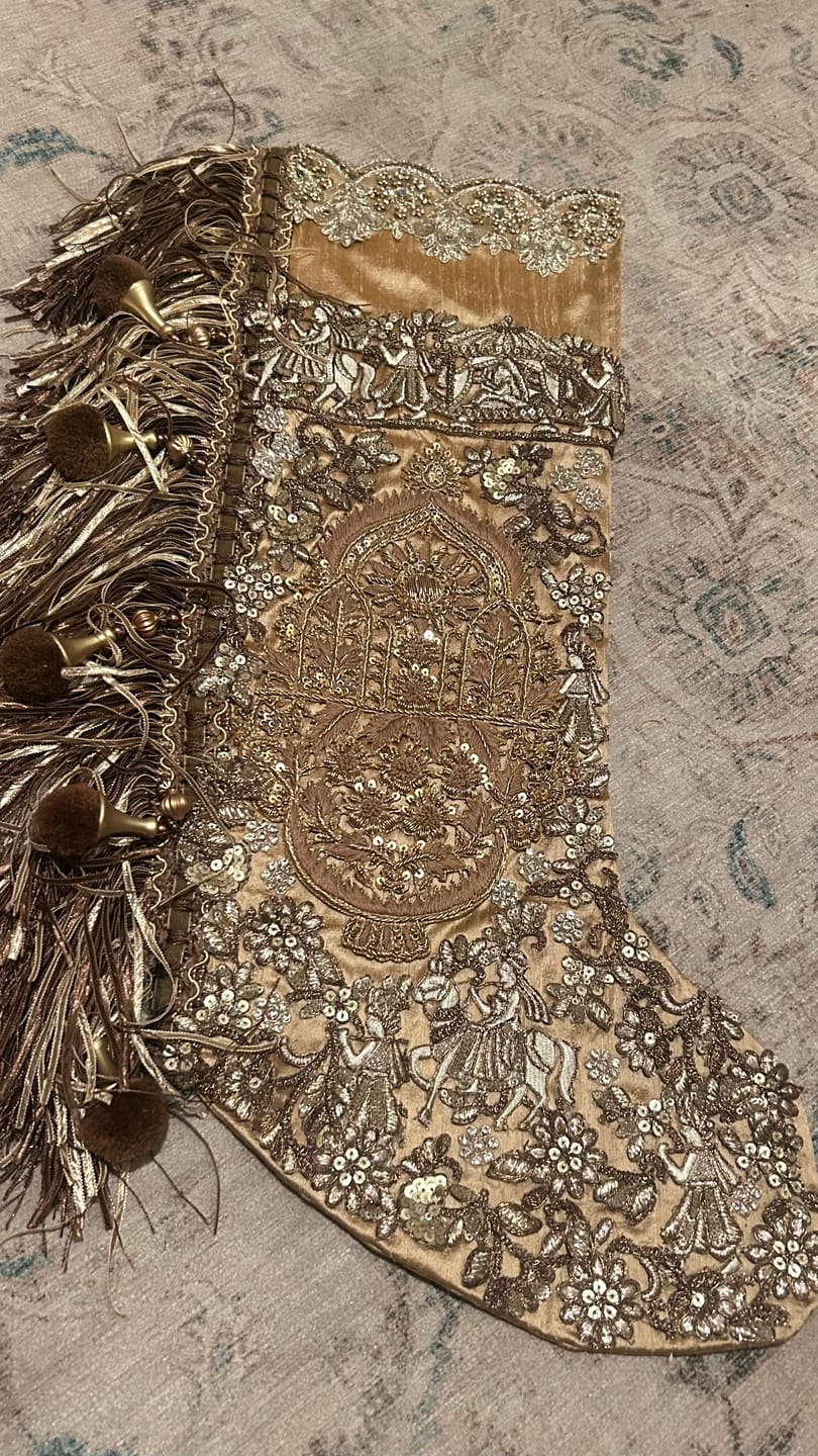 Customer photo review of Plain 100% Silk Dupion Fabric