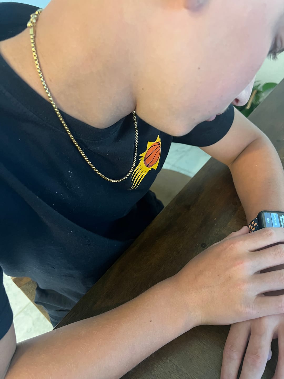 Customer photo review of Box Chain (Gold)