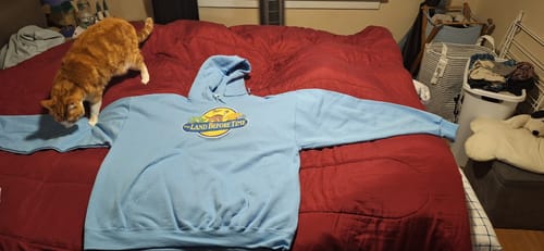 Customer photo review of Land Before Time Hoodie