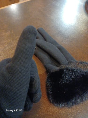 Avis photo d'un client sur Gants d'Hiver Tactiles pour Femmes
