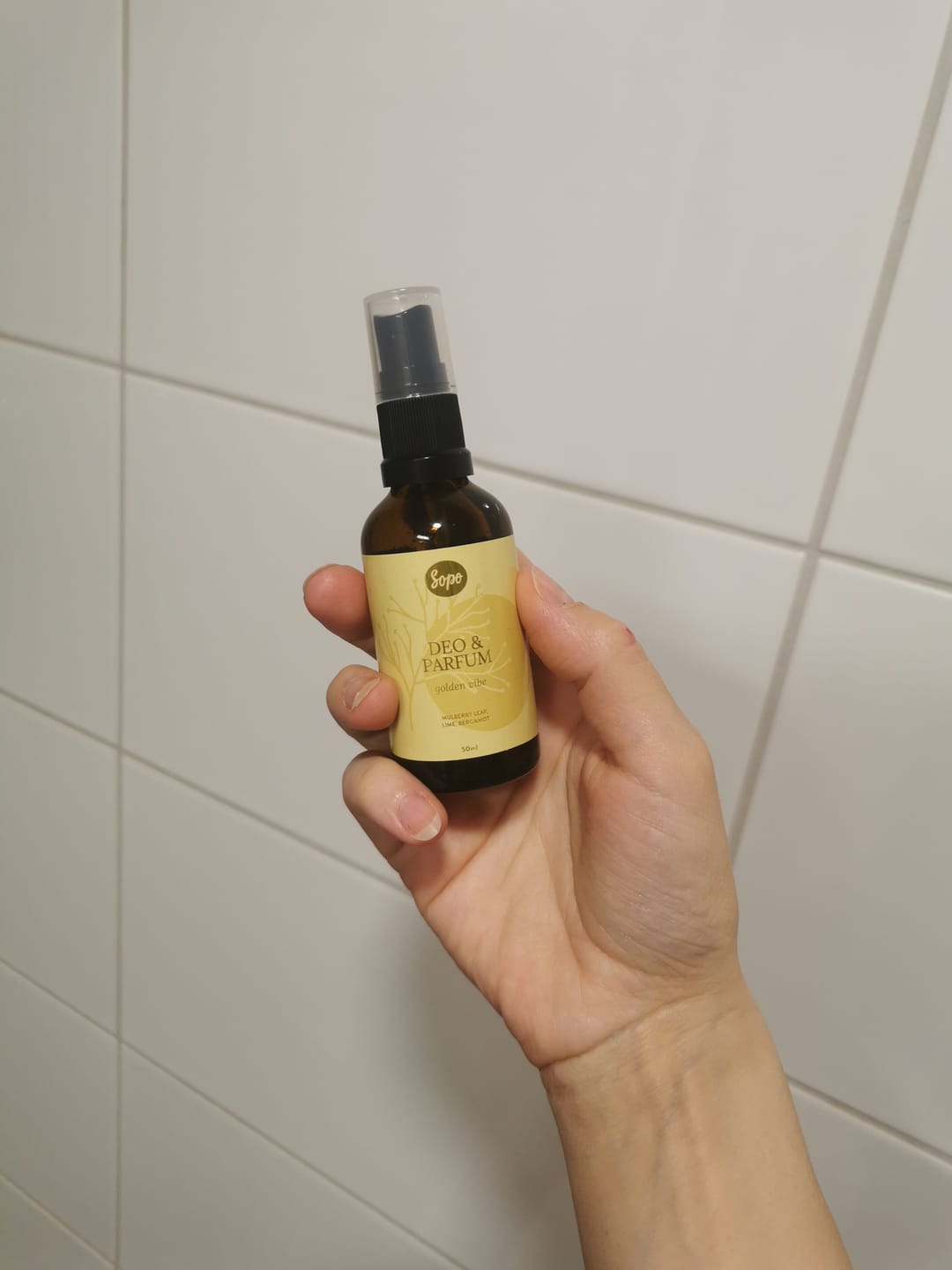 Customer photo review of Deo & Parfum - Golden Vibe