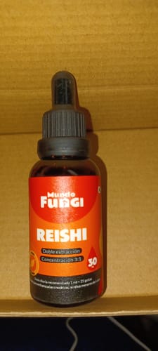 Customer photo review of Extracto Reishi Gotas - Ultra Concentrado