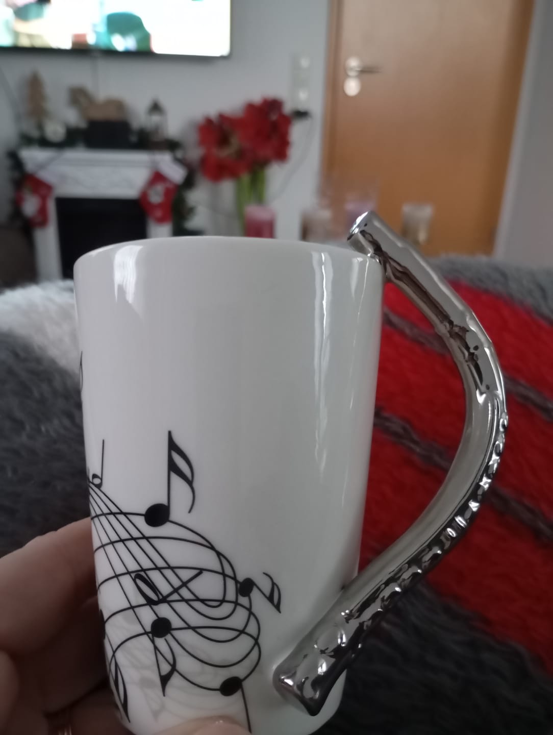 Customer photo review of Originelle Tasse – Querflöte