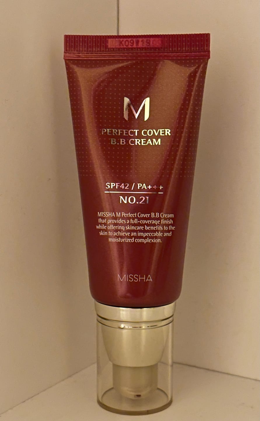Customer photo review of BB-krēms Missha M Perfect Cover BB Cream SPF 42 PA+++