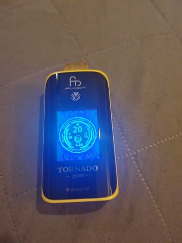 Jennifer S. review of Fumot Tornado Vape 25000 - Banana Ice image 1 out of 2