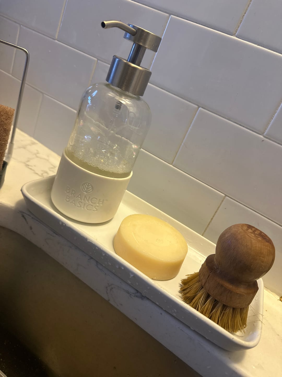 Customer photo review of Tallow Dish Soap