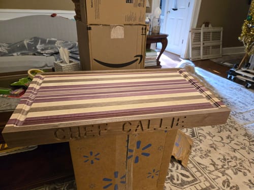Customer photo review of Juice Groove Router Jig