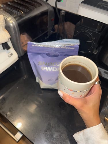 Customer photo review of SNOOZE PWDR