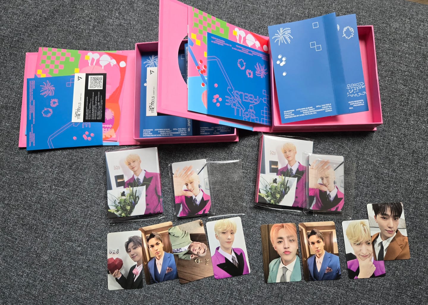 Customer photo review of SEVENTEEN - SPILL THE FEELS 12TH MINI ALBUM CARAT VER