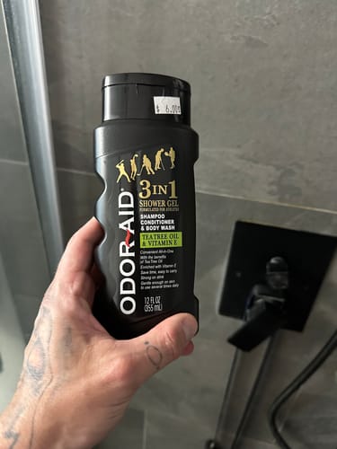 Customer photo review of ODOR AID 3-in-1 SHOWER GEL