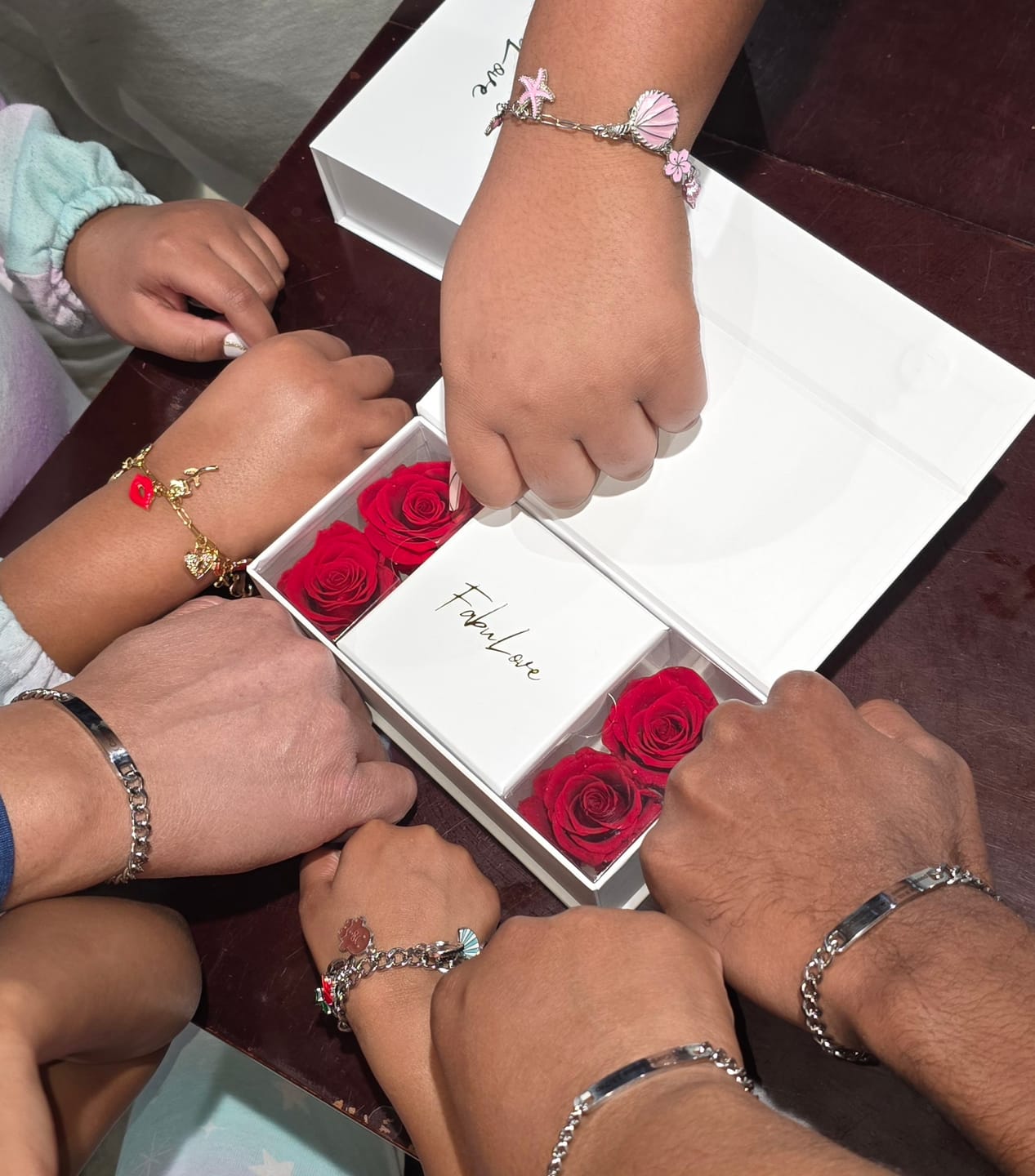 Customer photo review of FabuLove Charm Jewelry Kit