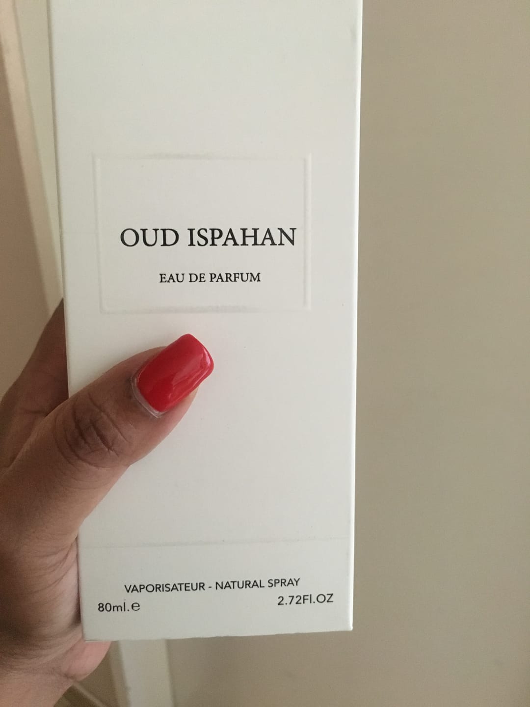 Customer photo review of Oud Ispahan EDP 80ml