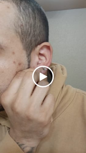 Customer video review of 0.36 CTW Moissanite 3D Cube Earrings