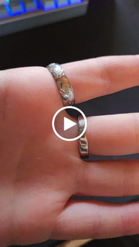 Customer video review of Tribal Heart Ring