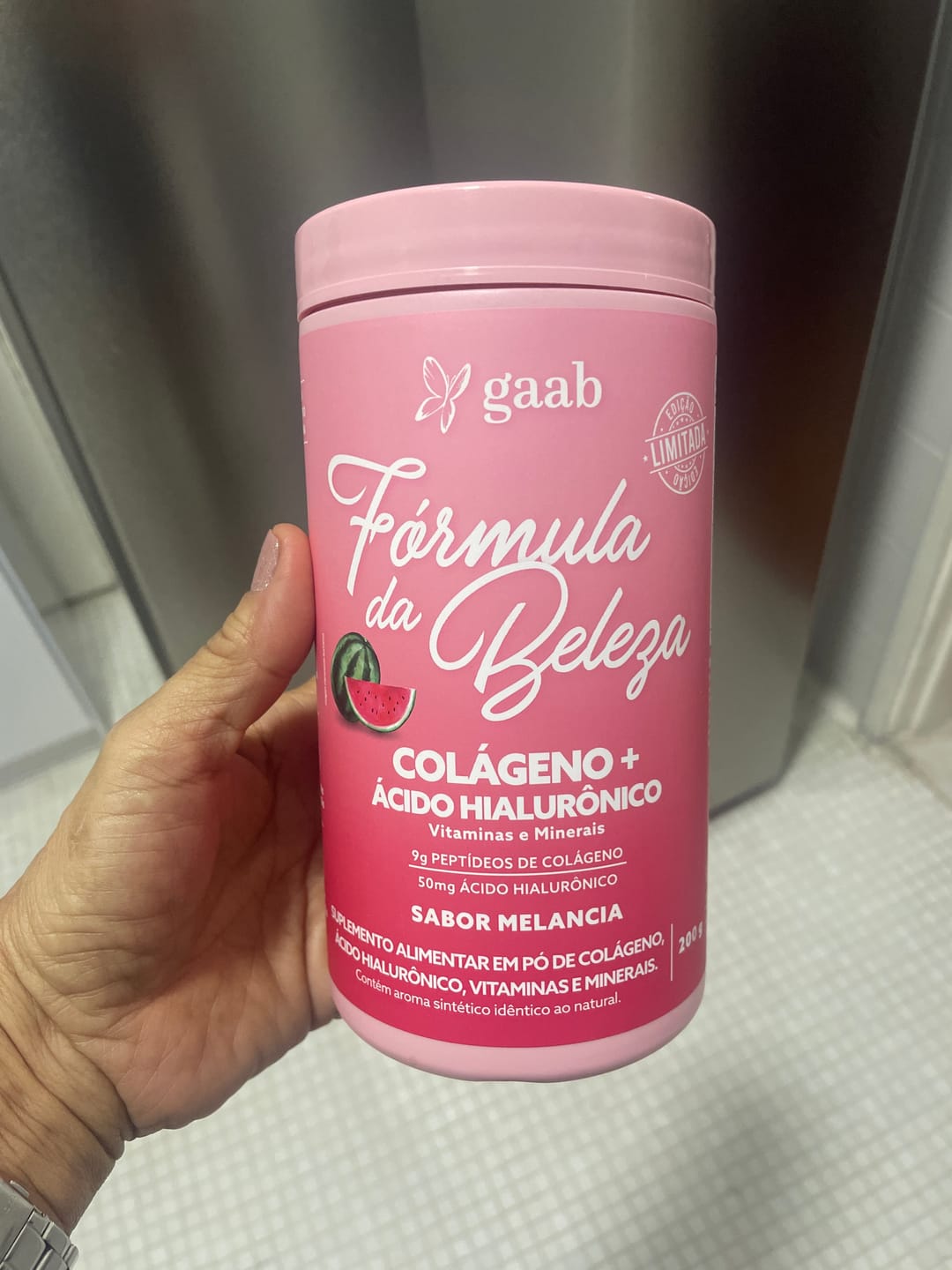 Customer photo review of Fórmula da Beleza