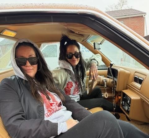 Customer photo review of Unisex Gray Guadalupana Hoodie