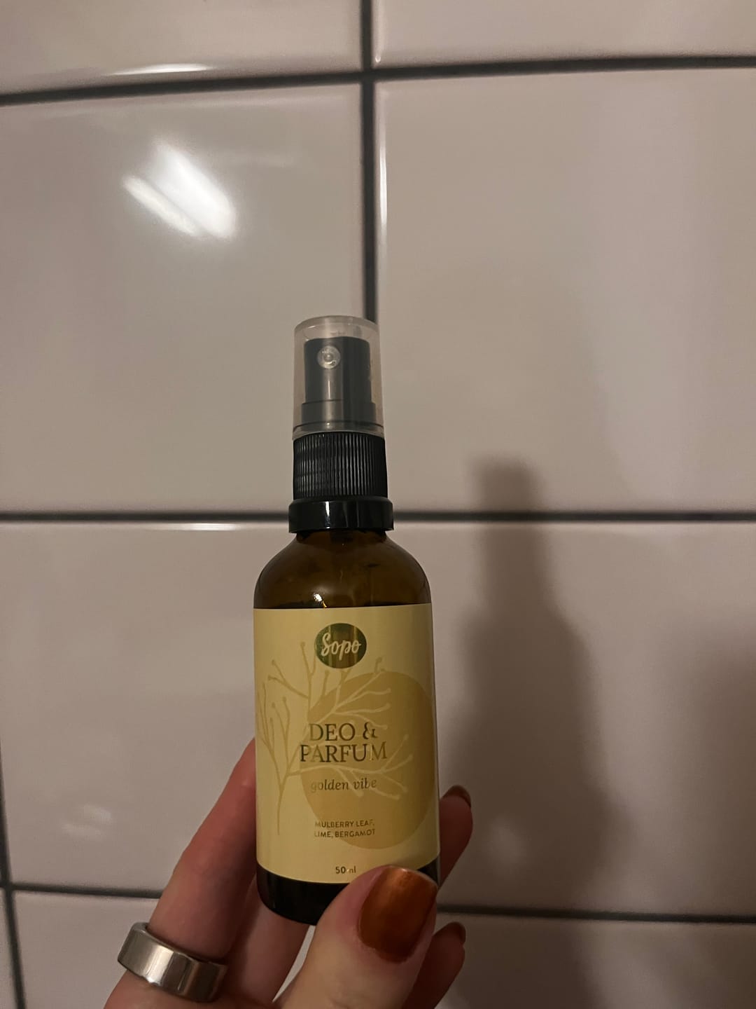 Customer photo review of Deo & Parfum - Golden Vibe