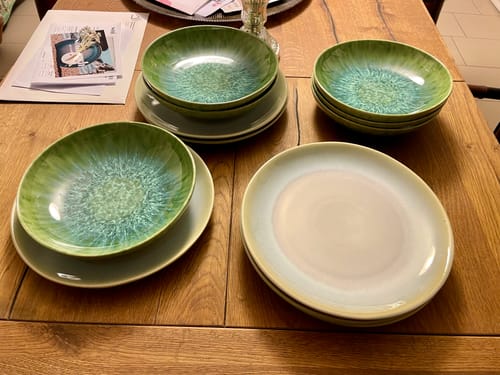 Customer photo review of Vulcão Verde - Pastaschale grün reaktiv