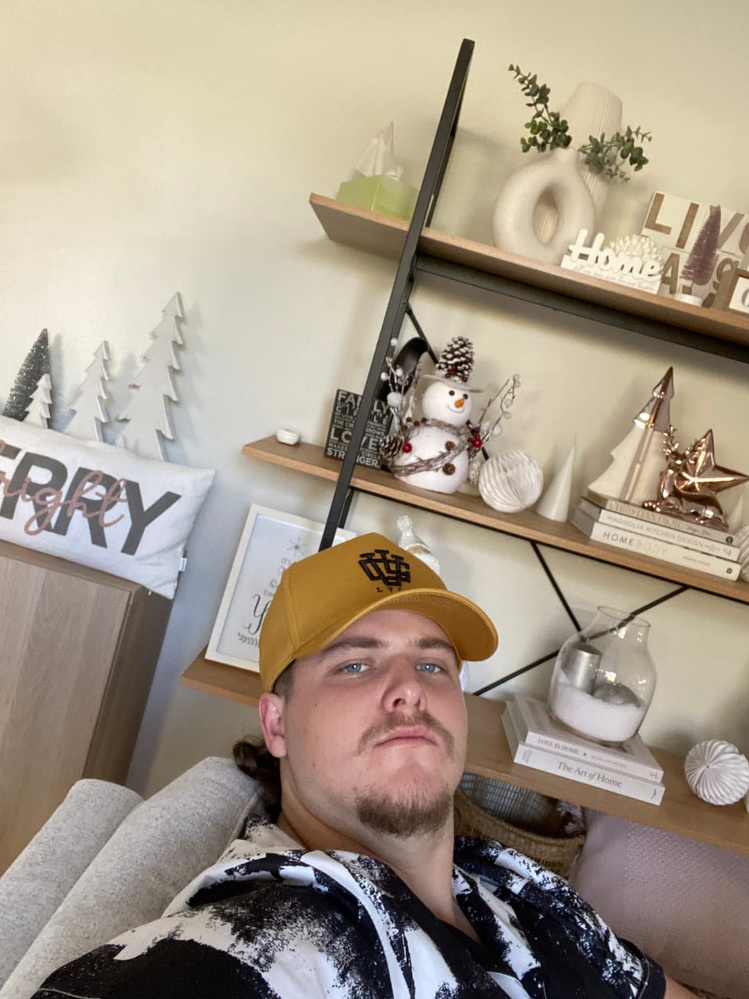 Customer photo review of LVCO "Vegas Gold" A-Frame Snapback