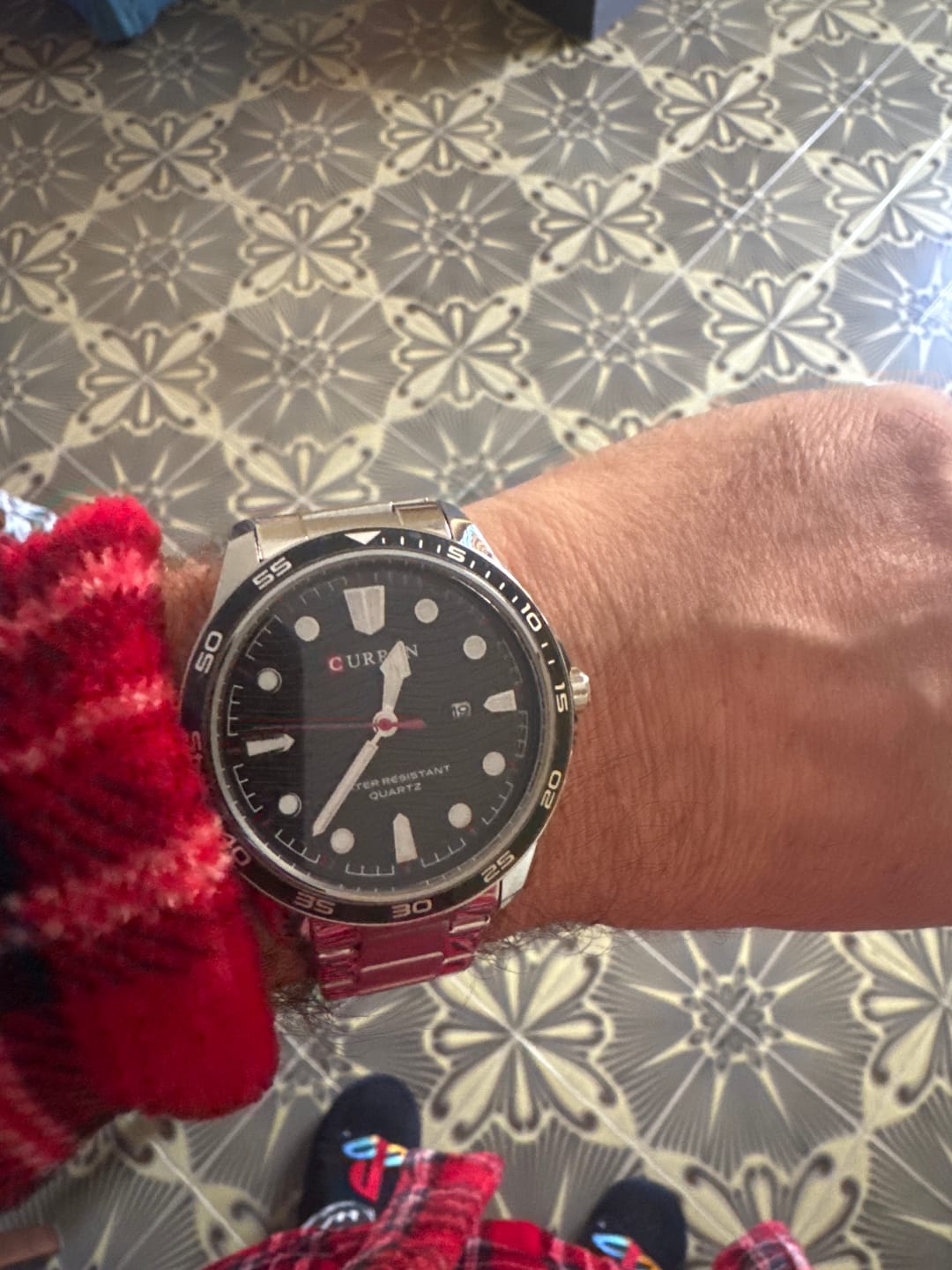 Customer photo review of Curren Ginevra® orologio uomo acciaio