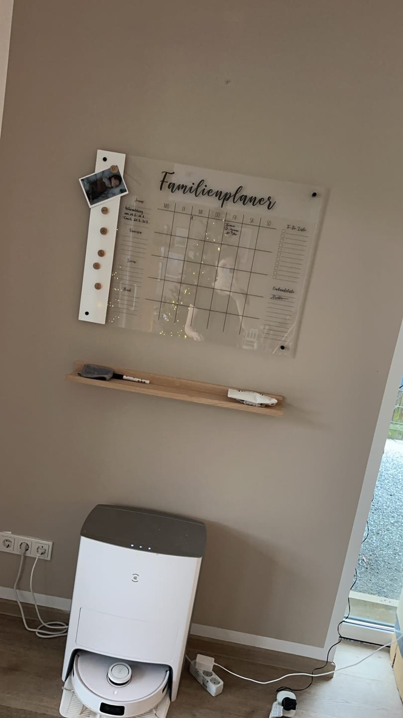 Customer photo review of Familienplaner für 4 Personen mit Magnetboard