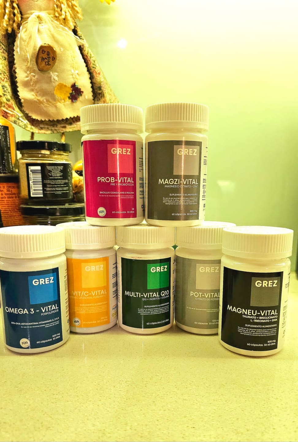 Customer photo review of MULTI-VITAL Q10 - Vitaminas + Q10 + Inositol + Colina - 30 cápsulas