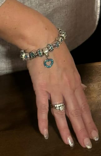 Customer photo review of Birthstone Bracelets