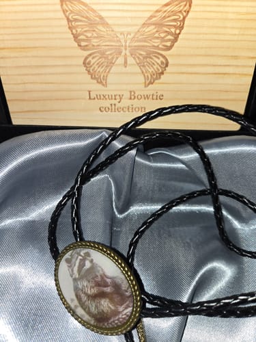 Customer photo review of The Bandit-Bolo Tie and Gift Box