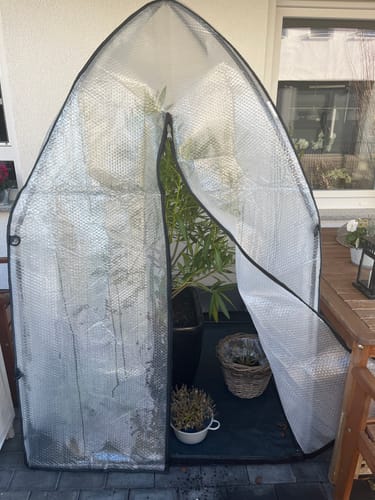 Schobbe review of Überwinterungszelt "ICEDOME ThermoPLUS" L 120 x B 120 x H 183 cm image 1 out of 1