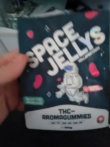 Customer photo review of THC Spacejellies Vollspektrum | 100mg THC | 20 Stk.