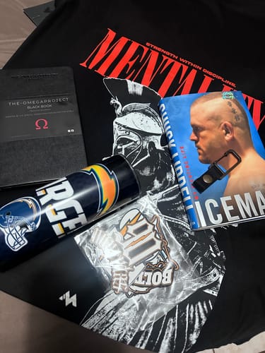 Customer photo review of SPARTAN MENTALITY - BLACK
