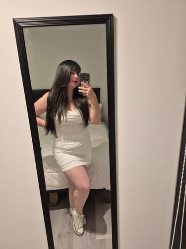 Customer photo review of VESTIDO ALICE BLANCO