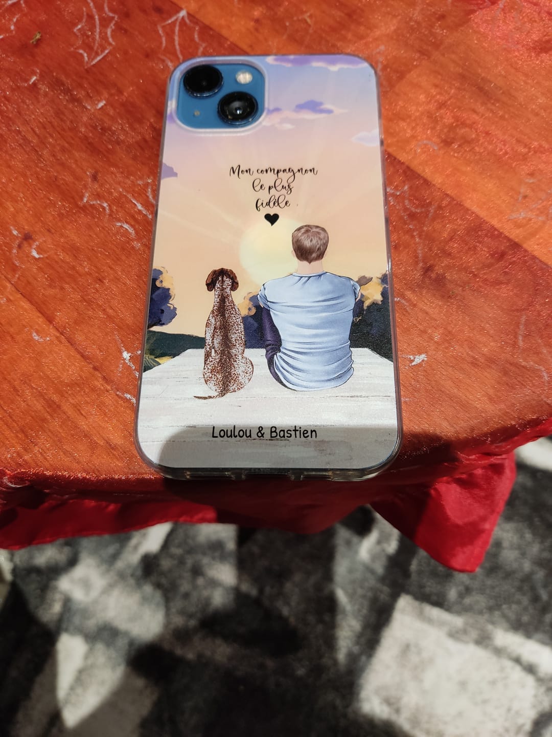 Customer photo review of Meilleurs amis - Coque de téléphone personnalisée