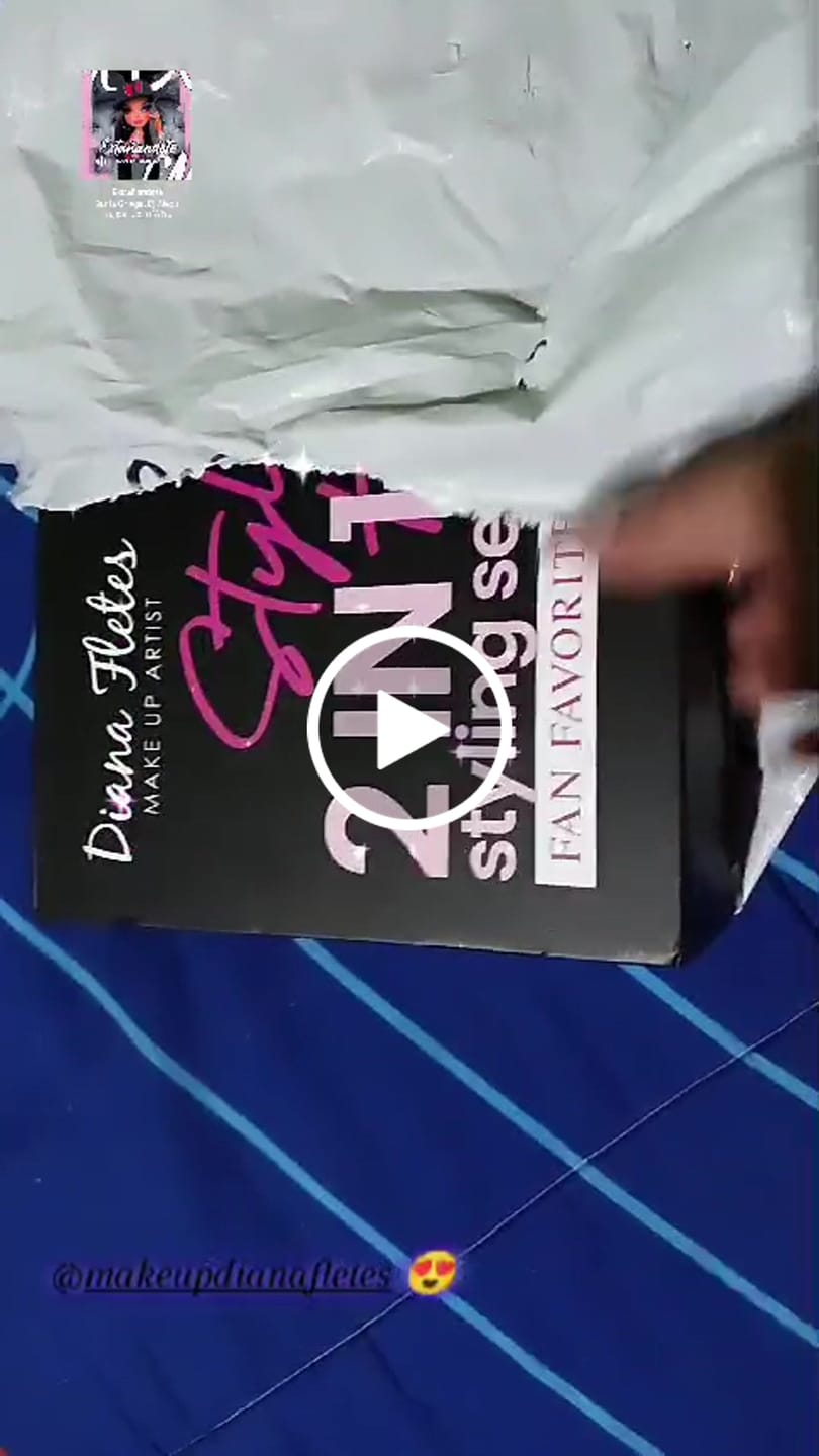 Customer video review of Set Plancha Profesional Infrarroja + Plancha 2 En 1 Para Cabello Mojado TITANIUM GALVANIZADO