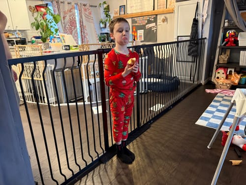 Customer photo review of FairyBaby Baby Gate Extension