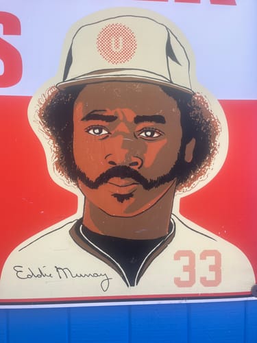 Customer photo review of Eddie Murray Autograph Signing