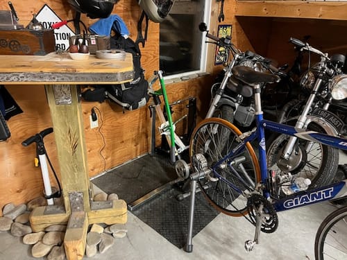 Customer photo review of Rabaconda Street Bike Tire Changer
