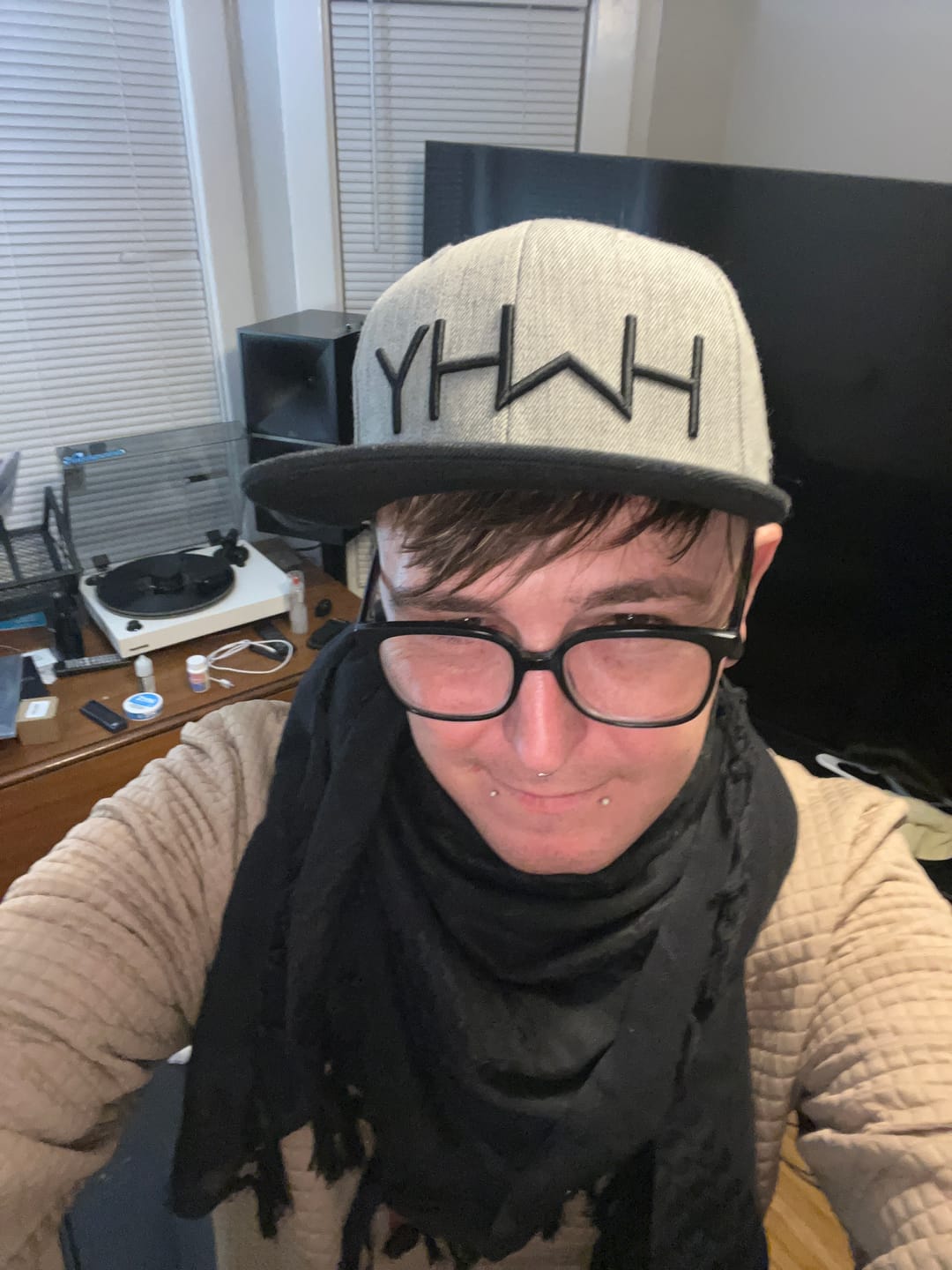 Customer photo review of YHWH - Heather Gray SB (Product of Grace Series)