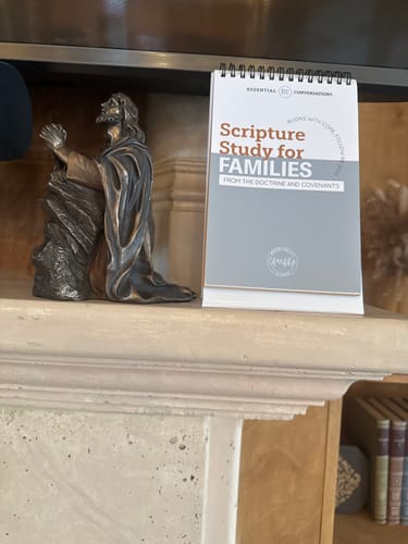 Customer photo review of Essential Conversations: Scripture Study for Families from the Doctrine and Covenants