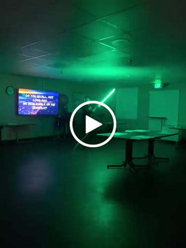 Customer video review of 🎁 Mystery Sabers (Discount)