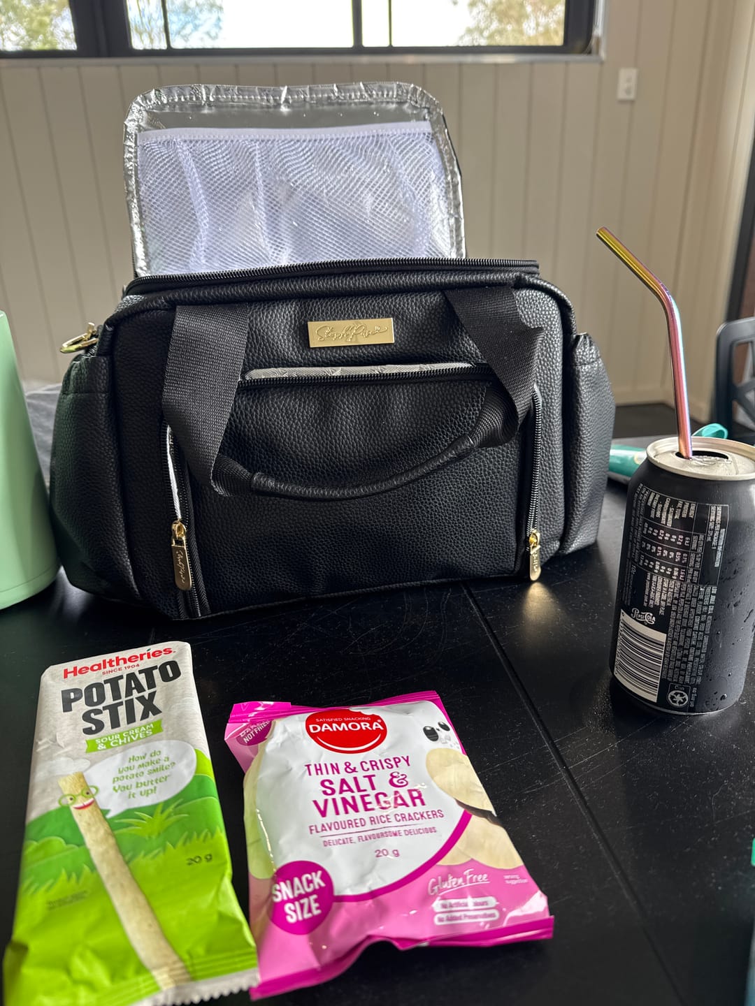 Customer photo review of Luxe Insulated Lunch Bag - Black