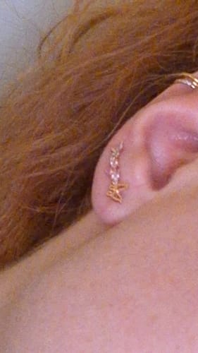 Customer photo review of Boucle d'oreille Nile Or