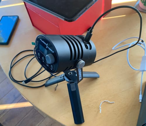 Customer photo review of FlashTrack DSP Microphone Bundle