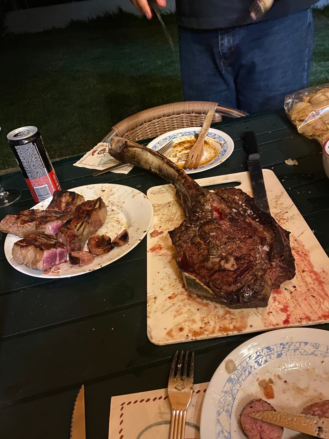 Customer photo review of Tomahawk de ternera