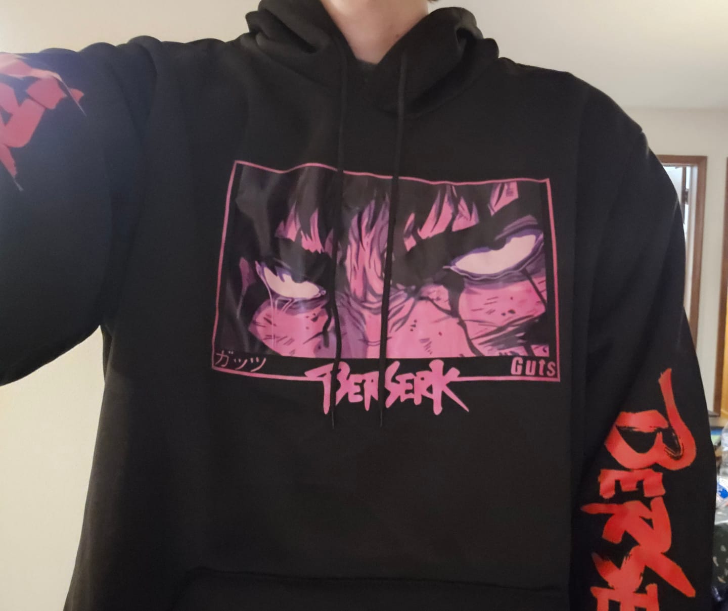 Customer photo review of DEATH STARE HOODIE