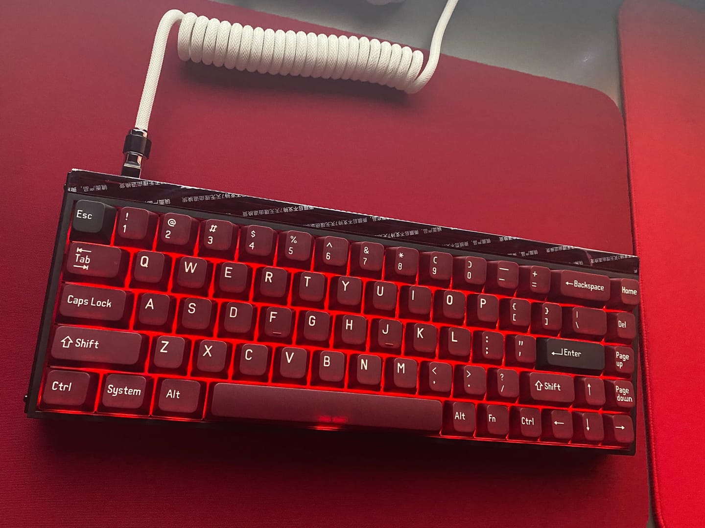 Customer photo review of MelGeek MADE68 Pro Klavye (Manyetik Switch / HE)