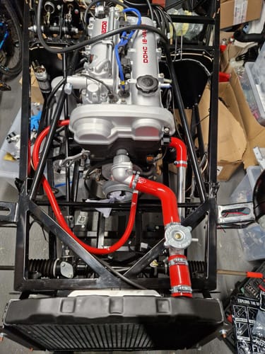 Customer photo review of In-Line Radiator Filler Neck 32mm